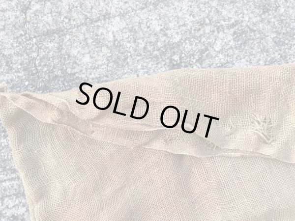 50年代頃の麻袋のビンテージポテトサック