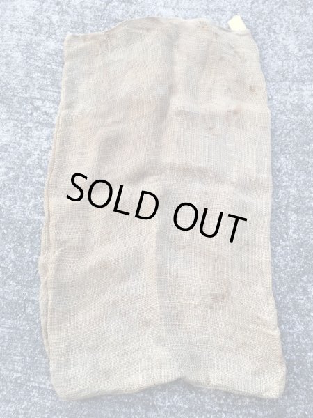 50年代頃の麻袋のビンテージポテトサック