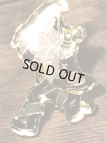 マクドナルドキャラクターのキャプテンクロックのヴィンテージピンバッジ