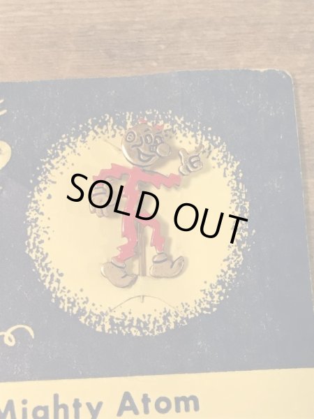 アメリカの電力会社のキャラクター、50年代レディキロワットの台紙付きピンズ