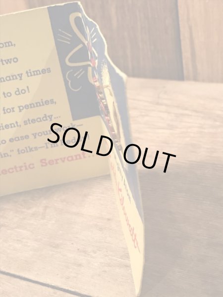 アメリカの電力会社のキャラクター、50年代レディキロワットの台紙付きピンズ