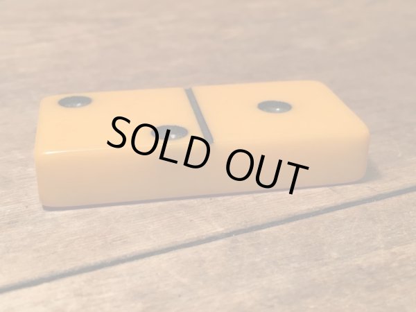  50年代頃のベークライトで出来たビンテージドミノ