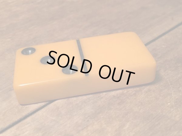  50年代頃のベークライトで出来たビンテージドミノ