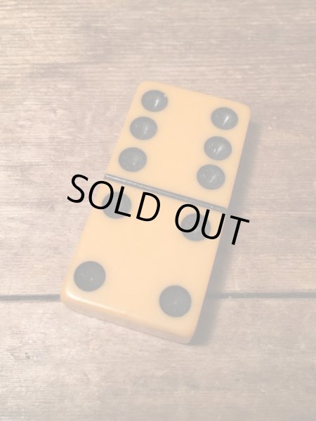  50年代頃のベークライトで出来たビンテージドミノ