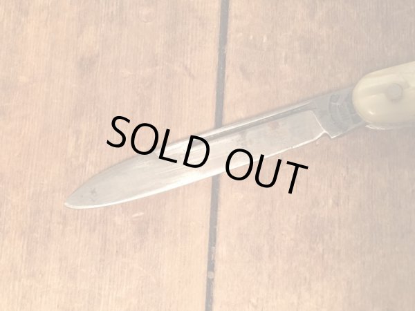 50年代頃の持ち手にシェルが使用されているビンテージポケットナイフ