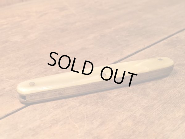 50年代頃の持ち手にシェルが使用されているビンテージポケットナイフ