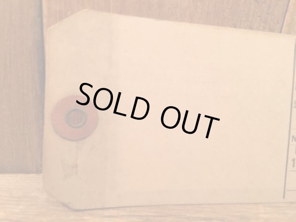 牛乳に付けていたビンテージの紙タグ