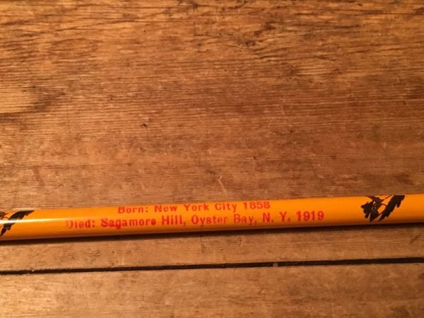 歴代のアメリカ大統領がデザインされているビンテージ鉛筆