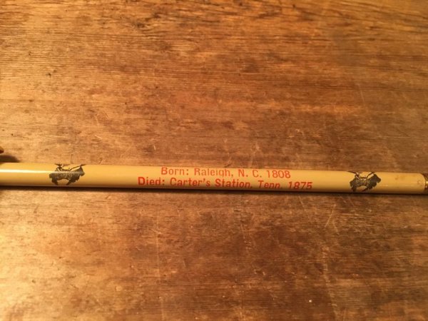 歴代のアメリカ大統領がデザインされているビンテージ鉛筆