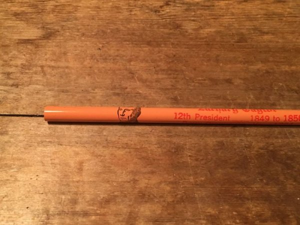 歴代のアメリカ大統領がデザインされているビンテージ鉛筆