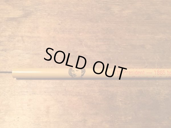 歴代のアメリカ大統領がデザインされているビンテージ鉛筆