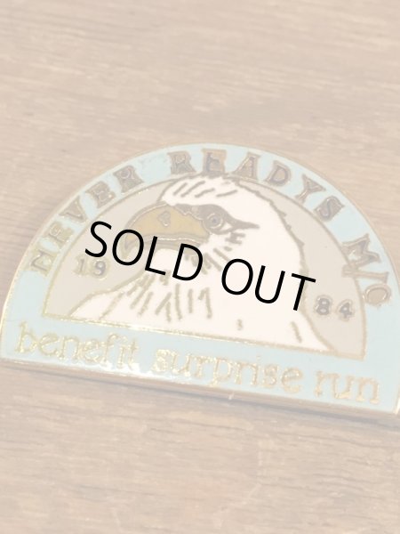  80年代、アメリカのモーターサイクルのクラブチームのピンバッジ