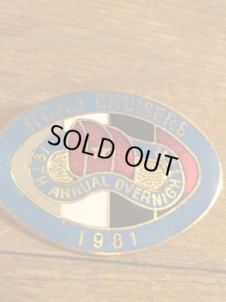  80年代、アメリカのモーターサイクルのクラブチームのピンバッジ