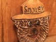 アメリカの森林火災撲滅キャンペーンのPRキャラクター、手彫りのスモーキーベア