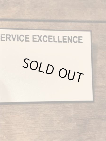 アメリカのウェンディーズのヴィンテージネームプレート