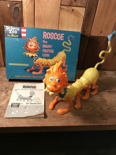  60年代、Revell(レベル)社製のDr.Seuss(ドクター・スース)のZOOシリーズの箱入りフィギュア