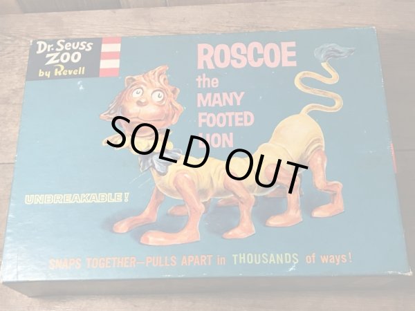  60年代、Revell(レベル)社製のDr.Seuss(ドクター・スース)のZOOシリーズの箱入りフィギュア