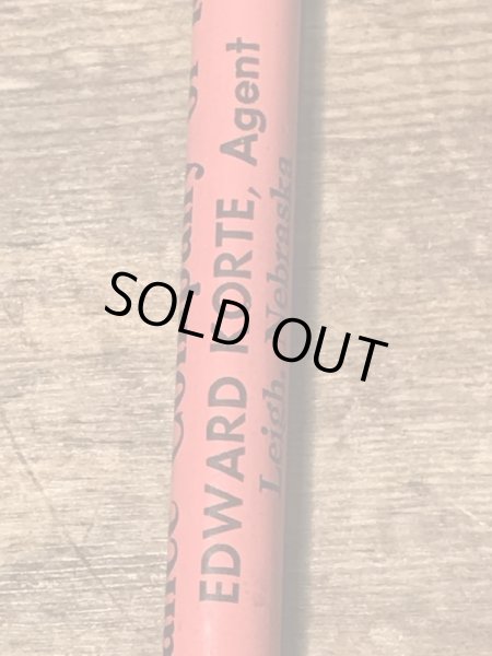 アメリカの企業の宣伝用ノベルティとして作られたビンテージの鉛筆