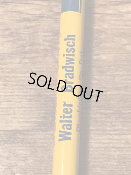 アメリカの企業の宣伝用ノベルティとして作られたビンテージの鉛筆