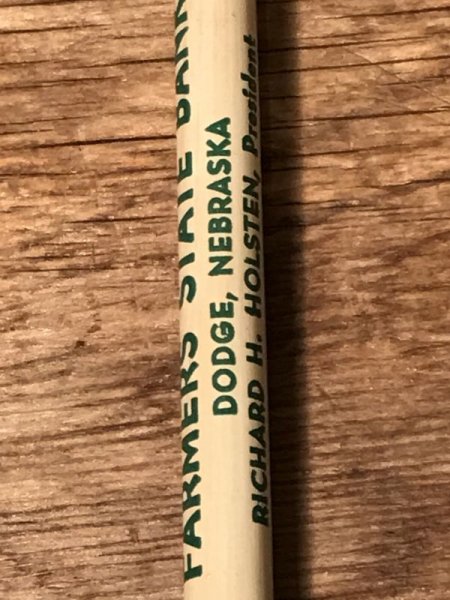 アメリカの企業の宣伝用ノベルティとして作られたビンテージの鉛筆