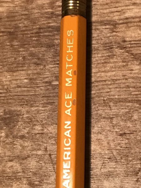 アメリカの企業の宣伝用ノベルティとして作られたビンテージの鉛筆