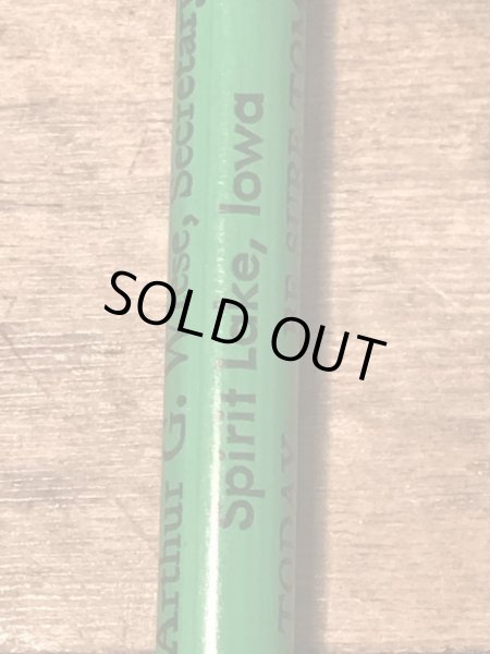 アメリカの企業の宣伝用ノベルティとして作られたビンテージの鉛筆