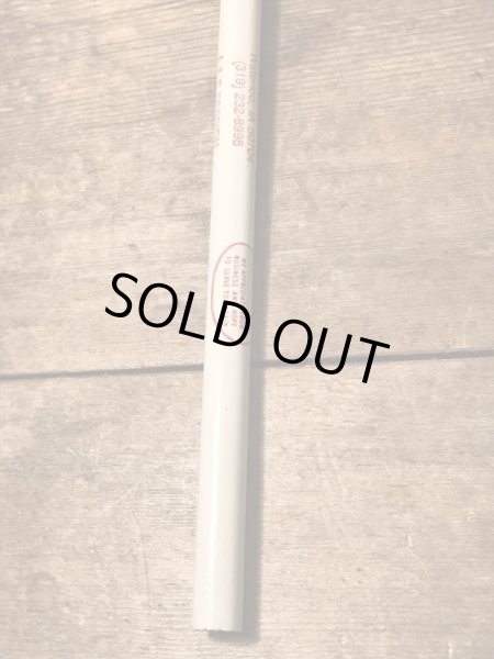 アメリカの企業の宣伝用ノベルティとして作られたビンテージの鉛筆