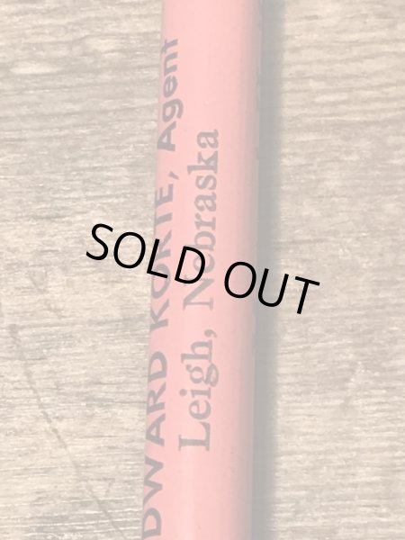 アメリカの企業の宣伝用ノベルティとして作られたビンテージの鉛筆