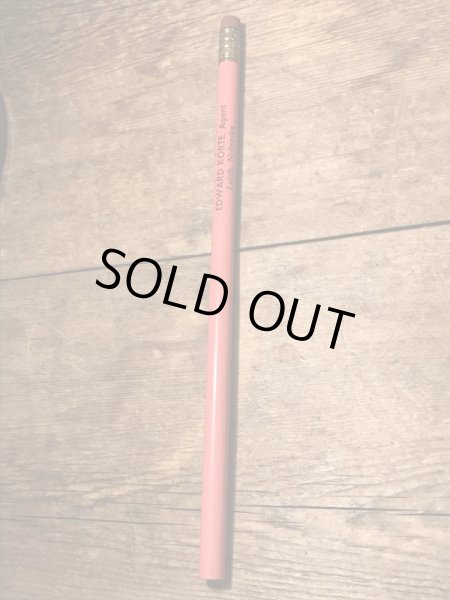 アメリカの企業の宣伝用ノベルティとして作られたビンテージの鉛筆