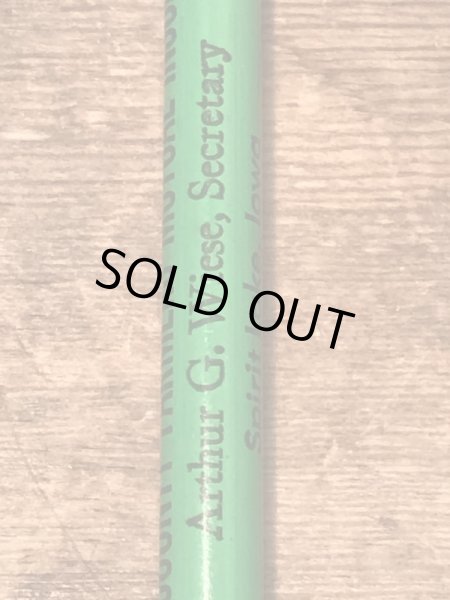 アメリカの企業の宣伝用ノベルティとして作られたビンテージの鉛筆