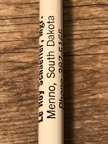 アメリカの企業の宣伝用ノベルティとして作られたビンテージの鉛筆