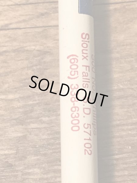 アメリカの企業の宣伝用ノベルティとして作られたビンテージの鉛筆