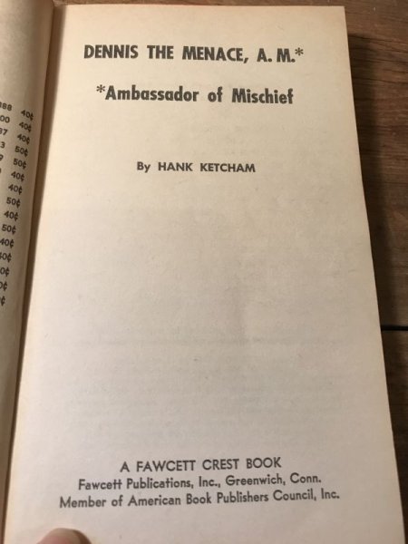 70年代頃のデニスザメナスのヴィンテージ漫画