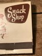 アメリカのレストラン「Snack Shop」のビンテージブックマッチ