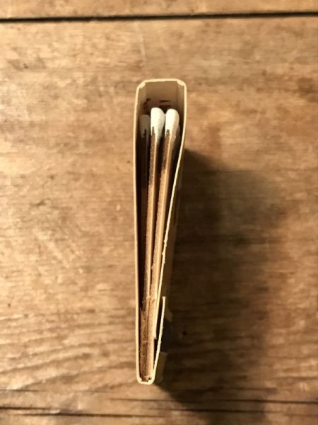 企業キャラクターのビッグボーイのヴィンテージブックマッチ