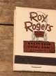 アメリカのファーストフードレストラン「Roy Rogers」のヴィンテージブックマッチ