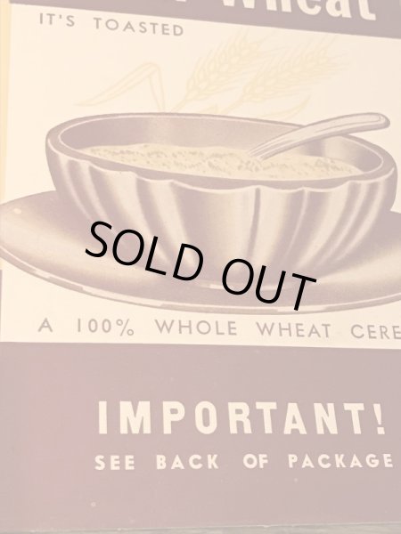 30年代頃のシリアルのヴィンテージペーパーボックス