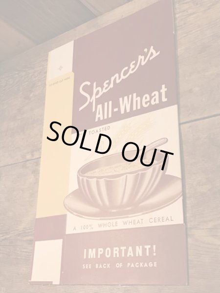 30年代頃のシリアルのヴィンテージペーパーボックス