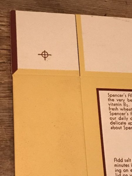 30年代頃のシリアルのヴィンテージペーパーボックス