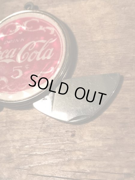 シェル加工のコカコーラのヴィンテージポケットナイフ