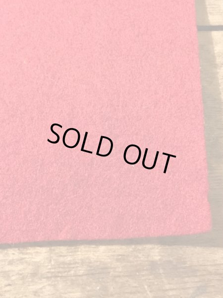 40年代頃のカレッジ物のフェルト製ヴィンテージワッペン