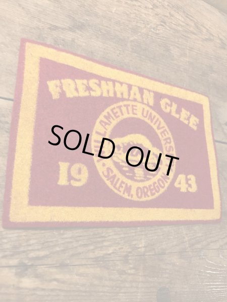 40年代頃のユニバーシティ物のビンテージワッペン