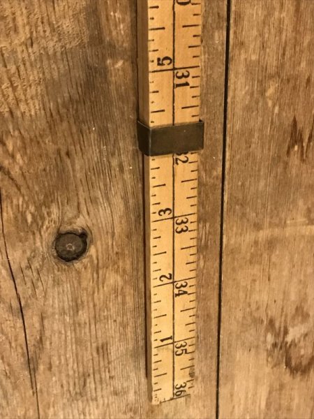 アメリカの企業の宣伝用ノベルティのビンテージルーラー