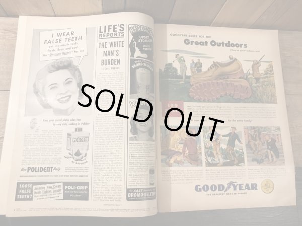 40年代頃のビンテージLIFEマガジン