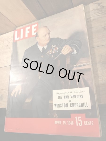 40年代頃のビンテージLIFEマガジン