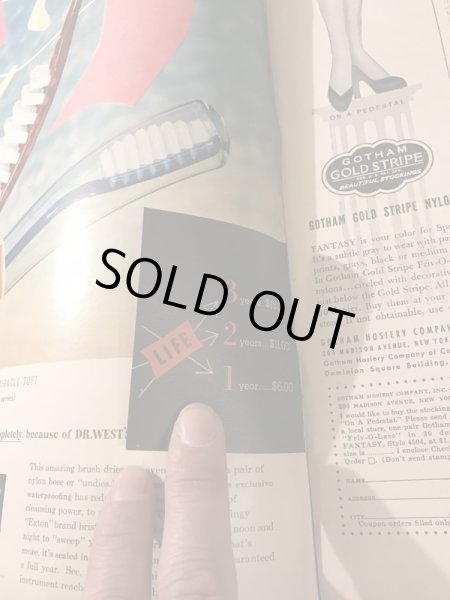 40年代頃のビンテージLIFEマガジン