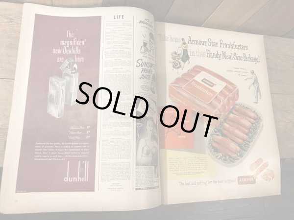 40年代頃のヴィンテージライフマガジン