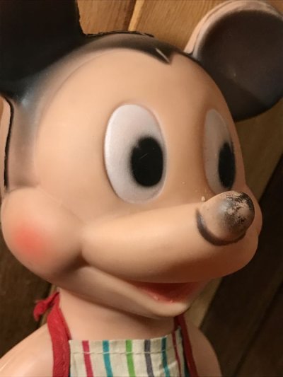 画像2: Disney Mickey Mouse Sun Rubber Doll　ミッキーマウス　ビンテージ　サンラバー　ラバードール　50年代　ディズニー　ヴィンテージ　vintage