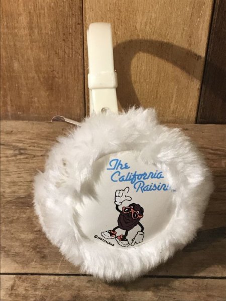 80年代頃のカリフォルニアレーズンのビンテージ耳あて