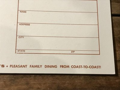 画像1: Sambo's Restaurant Post Card　サンボレストラン　ビンテージ　アドバタイジング　80年代　企業物　ヴィンテージ　vintage